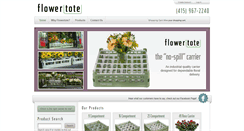 Desktop Screenshot of flowertote.com
